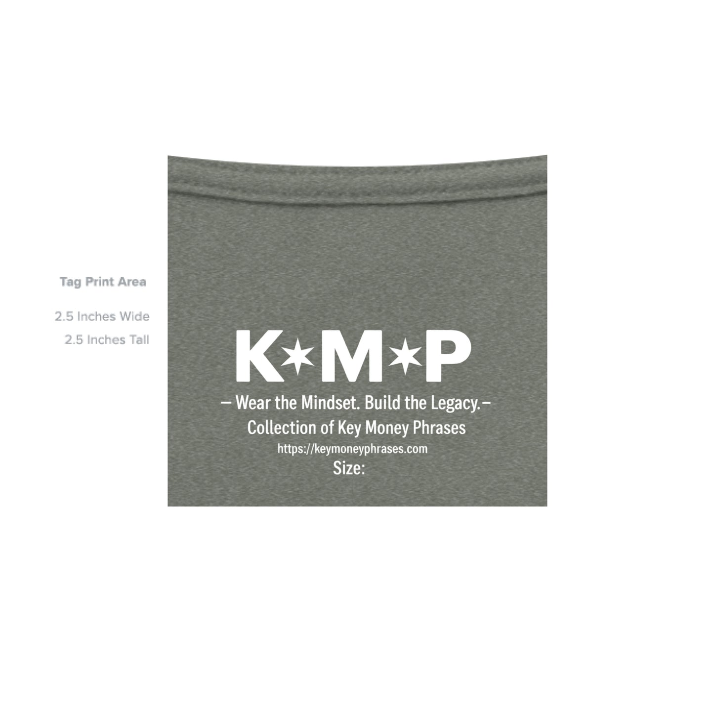 HEATHER MILITARY GREEN - INSIDE_TAG_LINE