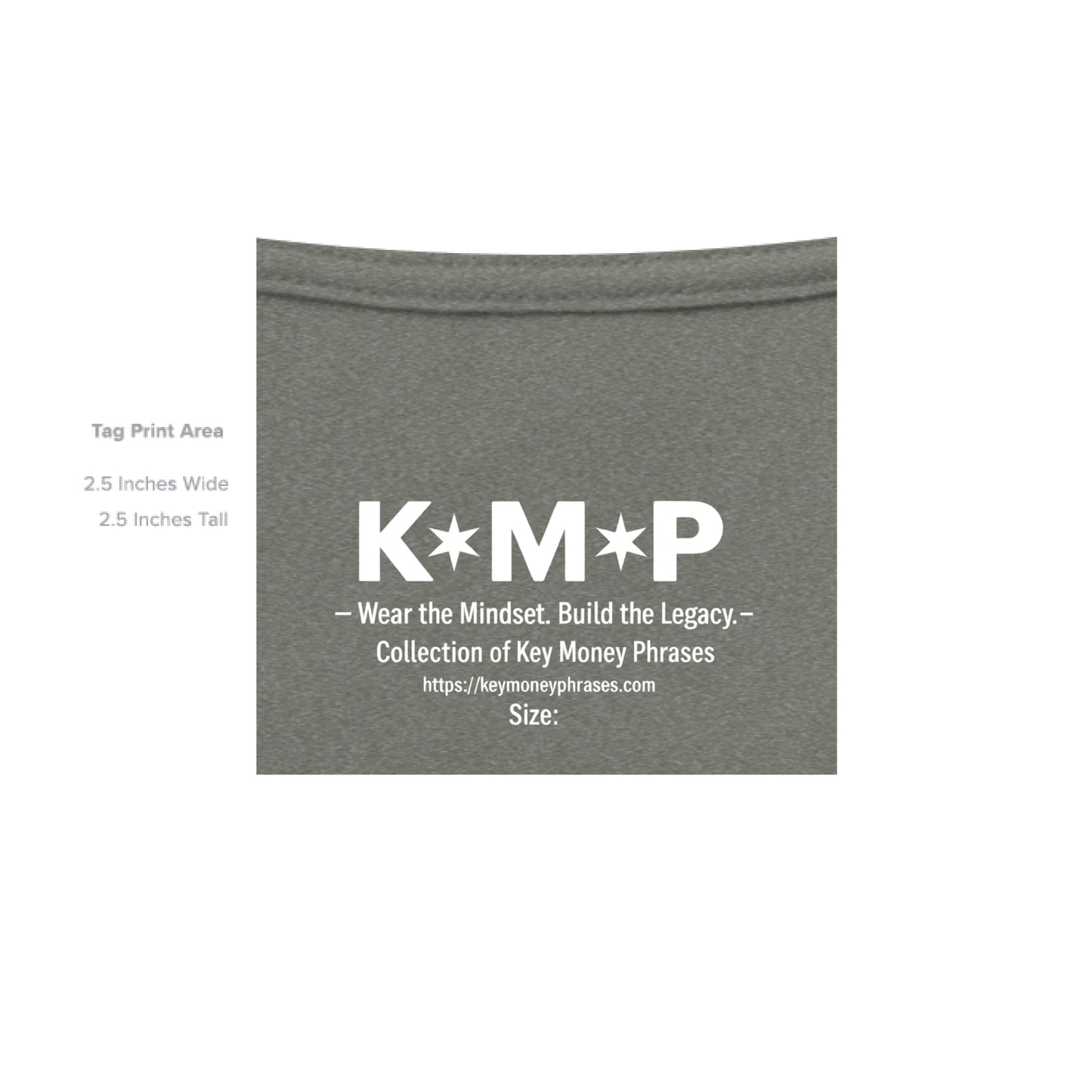 HEATHER MILITARY GREEN - INSIDE_TAG_LINE