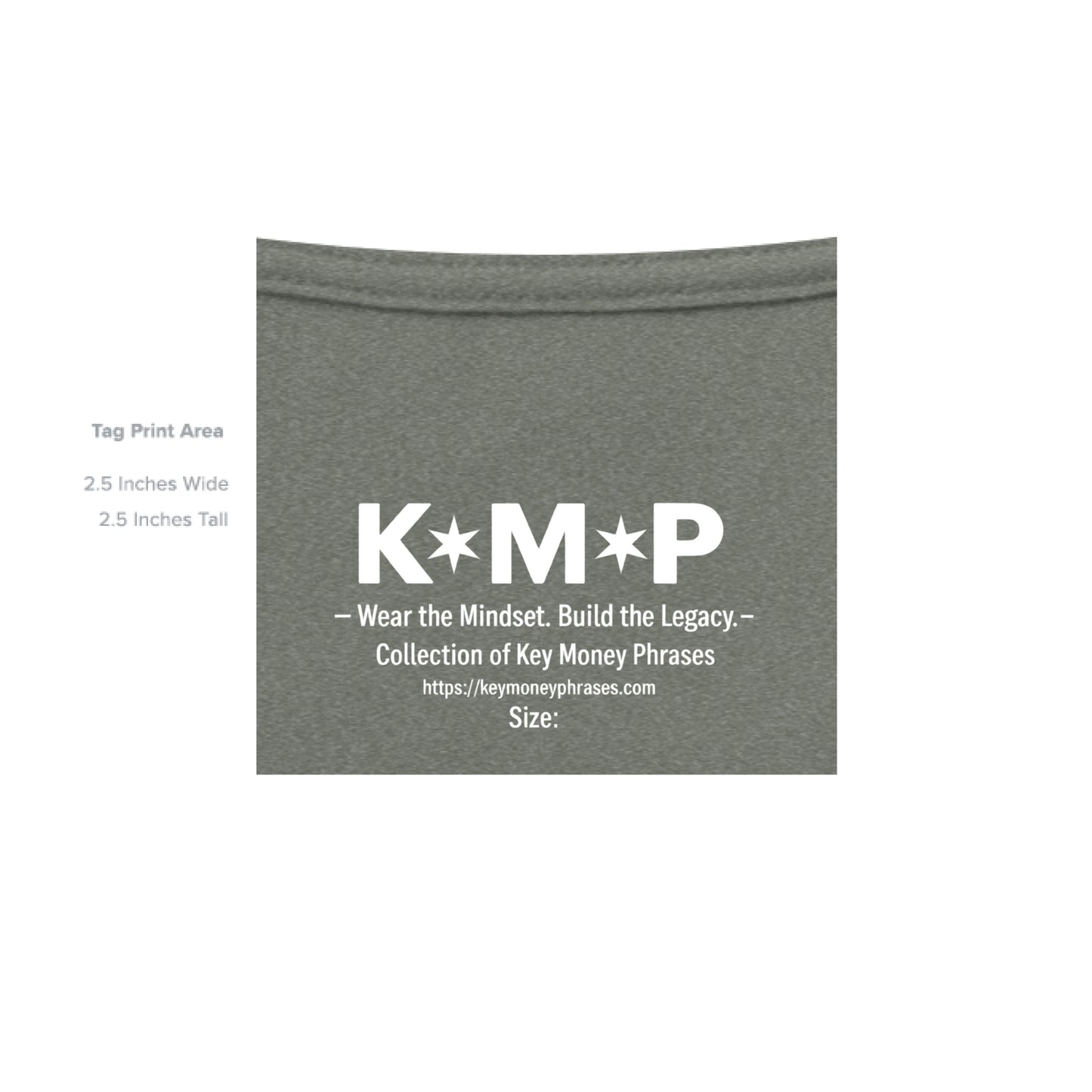 HEATHER MILITARY GREEN - INSIDE_TAG_LINE