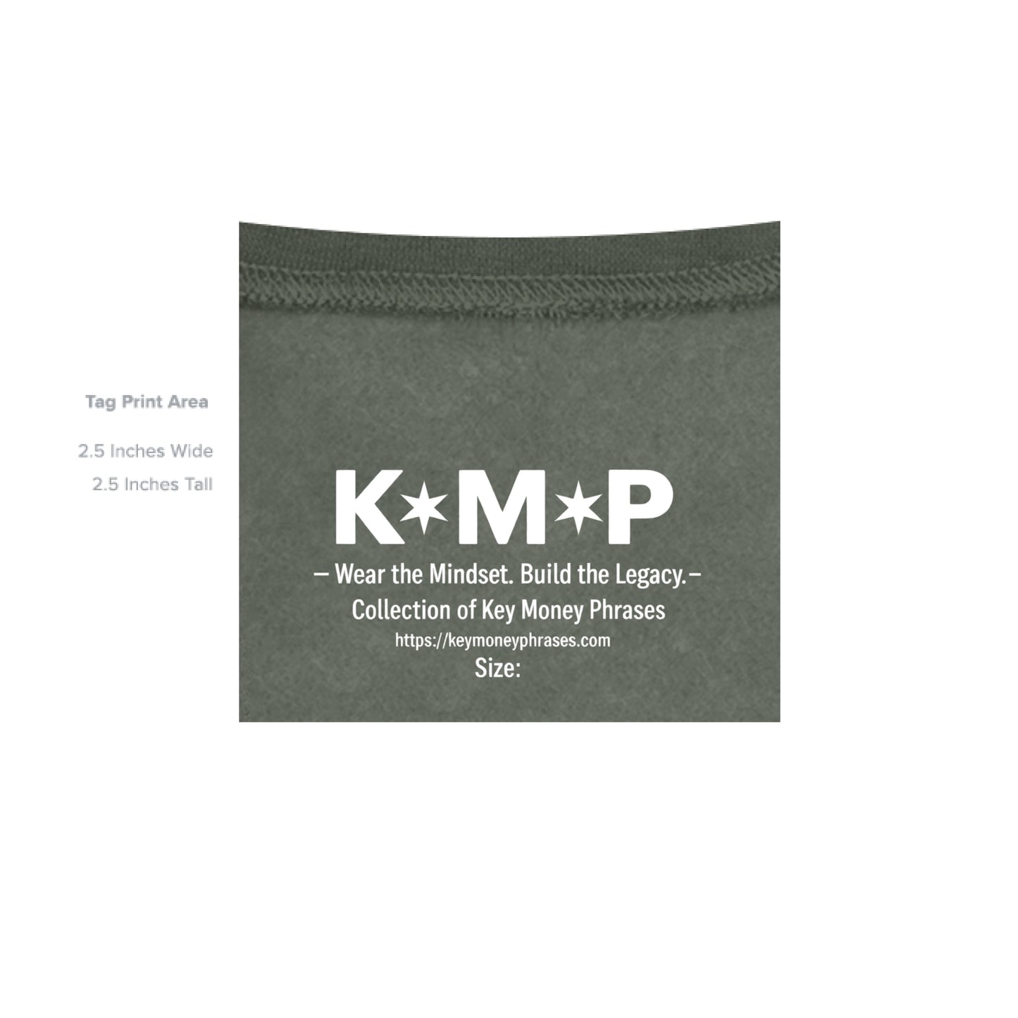 MILITARY GREEN - INSIDE_TAG_LINE