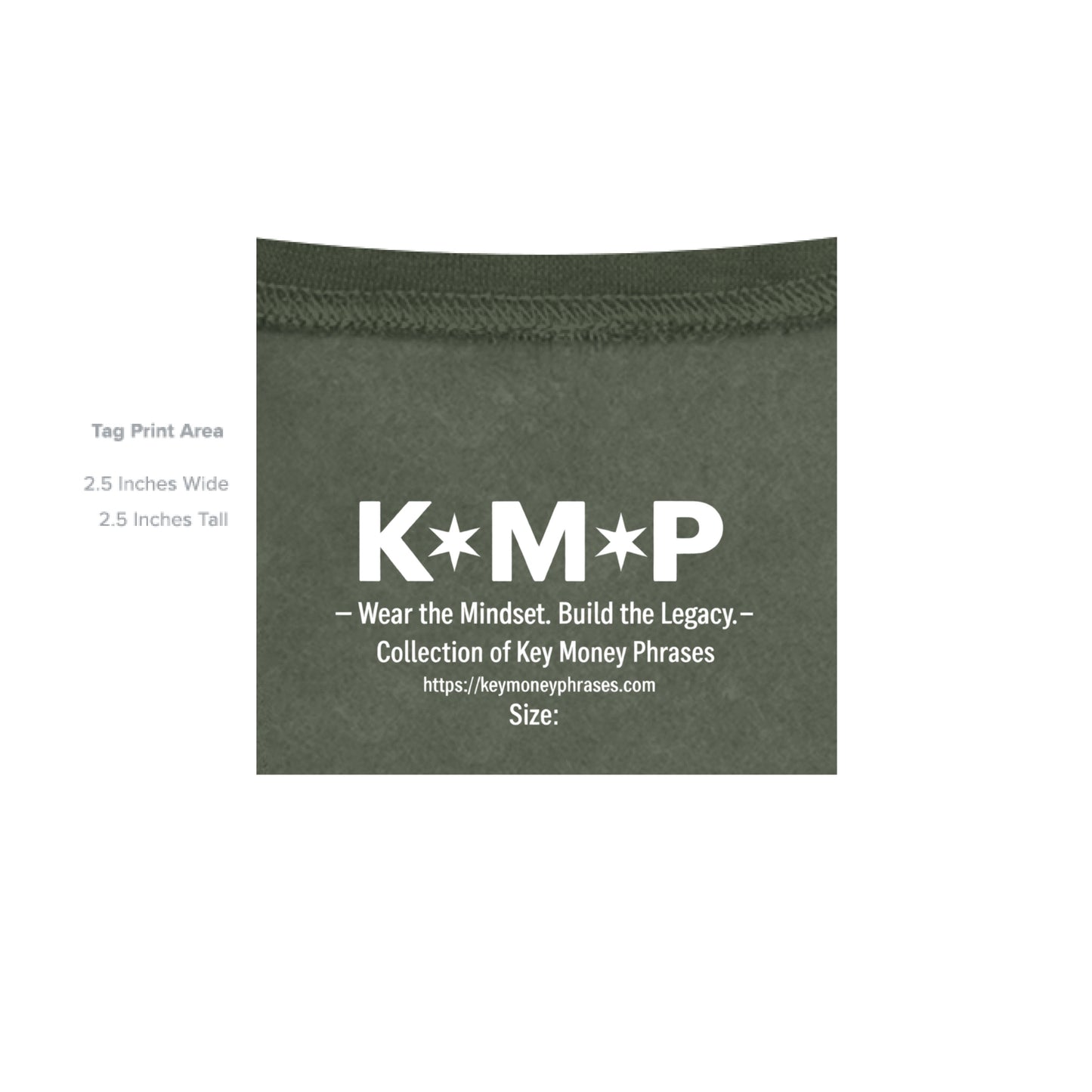 MILITARY GREEN - INSIDE_TAG_LINE