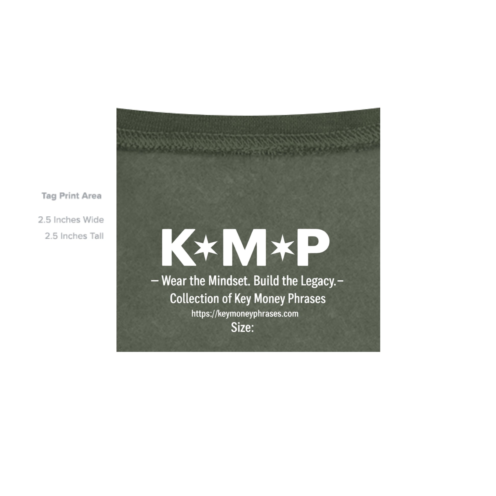 MILITARY GREEN - INSIDE_TAG_LINE