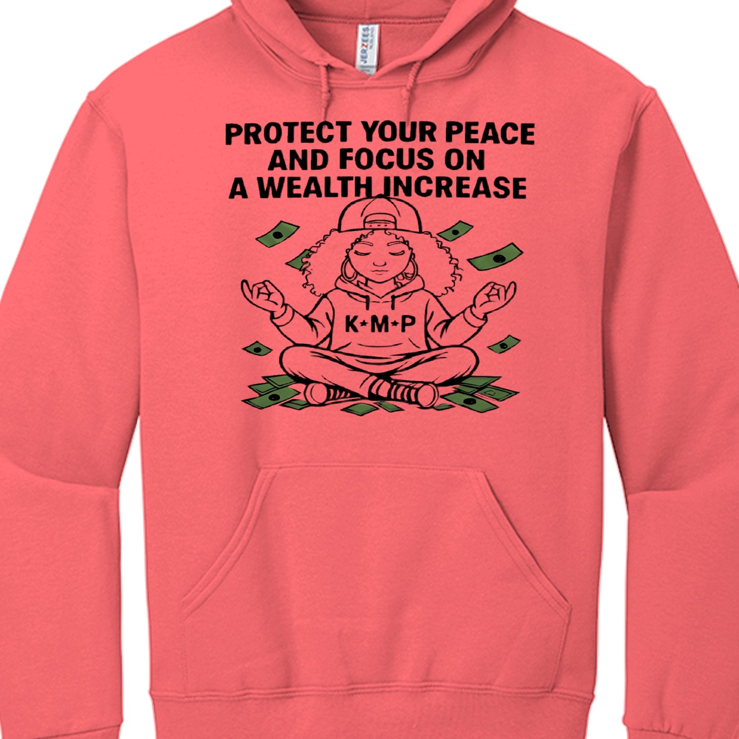 Retro Heather Coral - FRONT