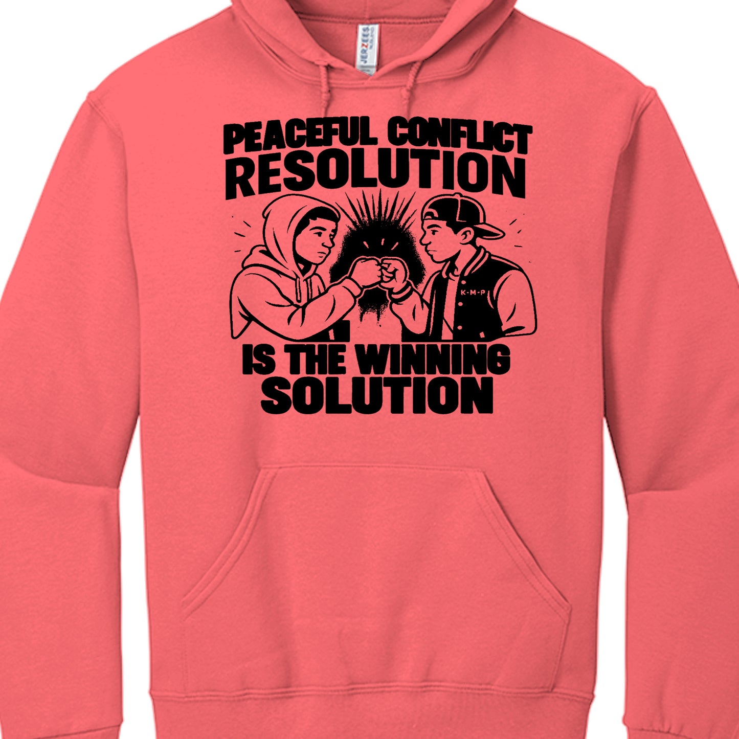 Retro Heather Coral - FRONT