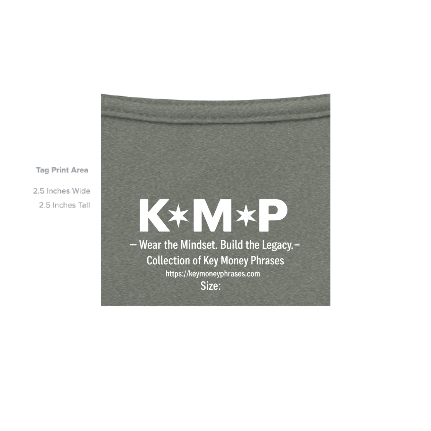 HEATHER MILITARY GREEN - INSIDE_TAG_LINE