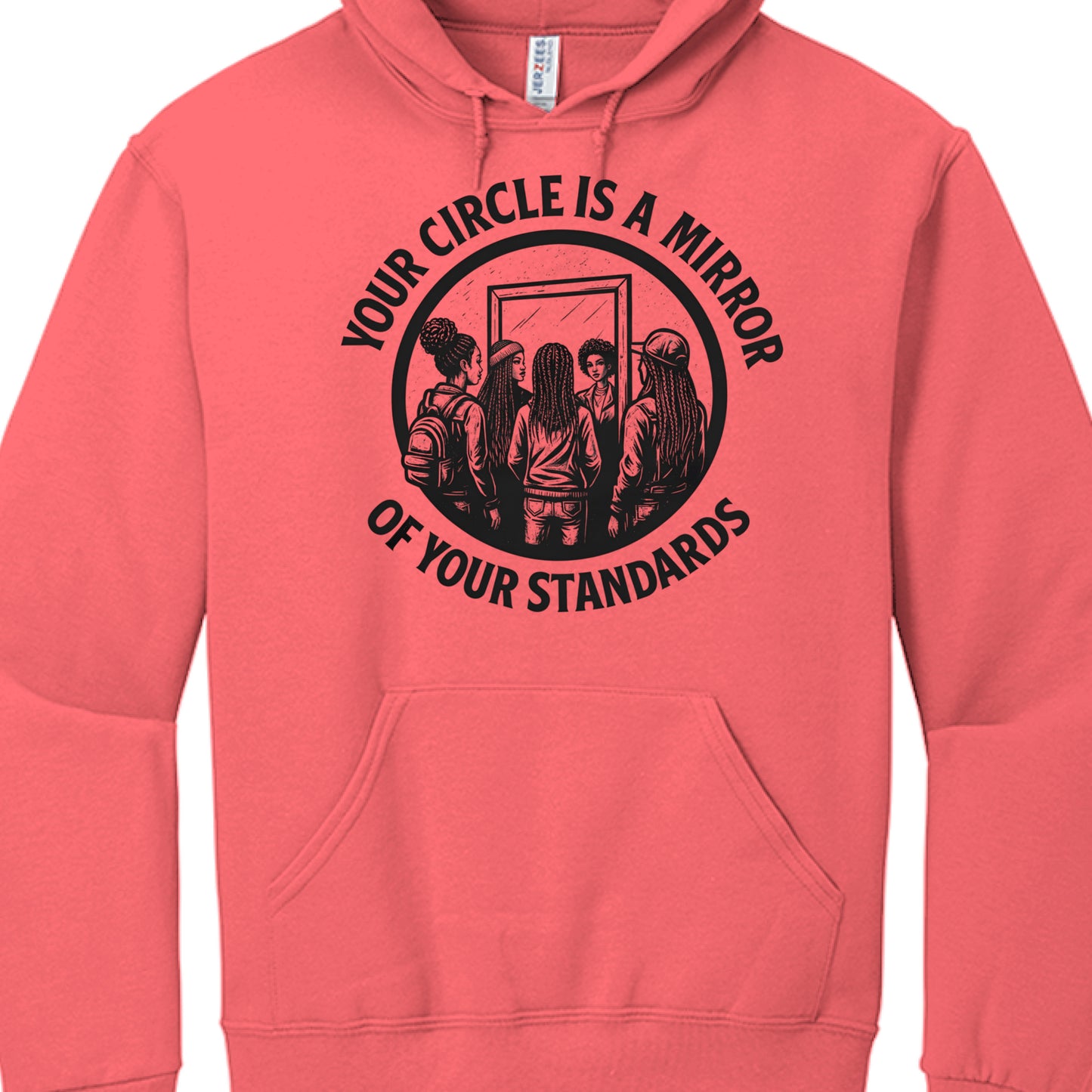 Retro Heather Coral - FRONT