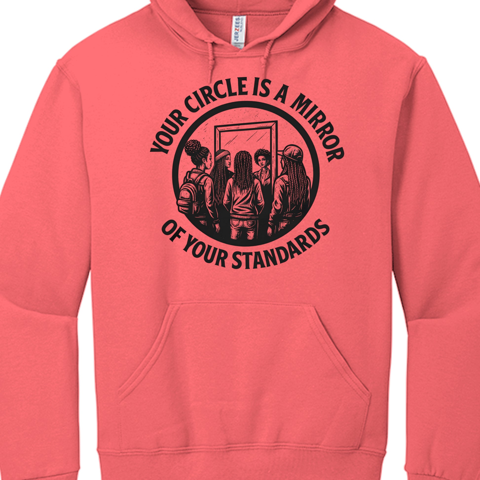 Retro Heather Coral - FRONT