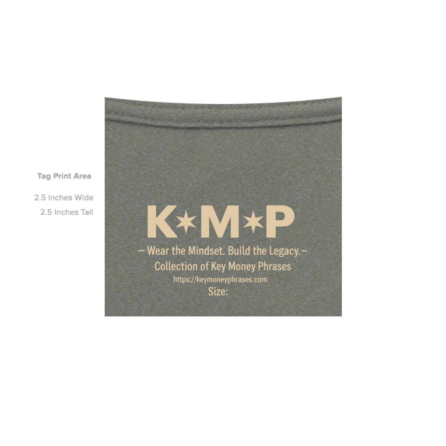 HEATHER MILITARY GREEN - INSIDE_TAG_LINE
