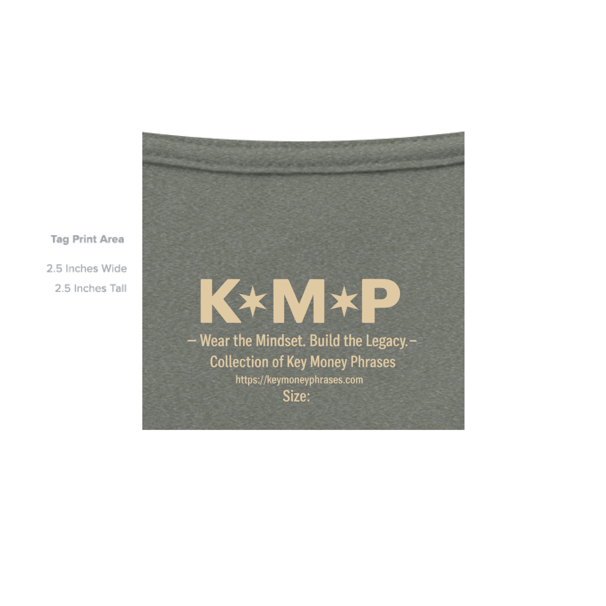 HEATHER MILITARY GREEN - INSIDE_TAG_LINE