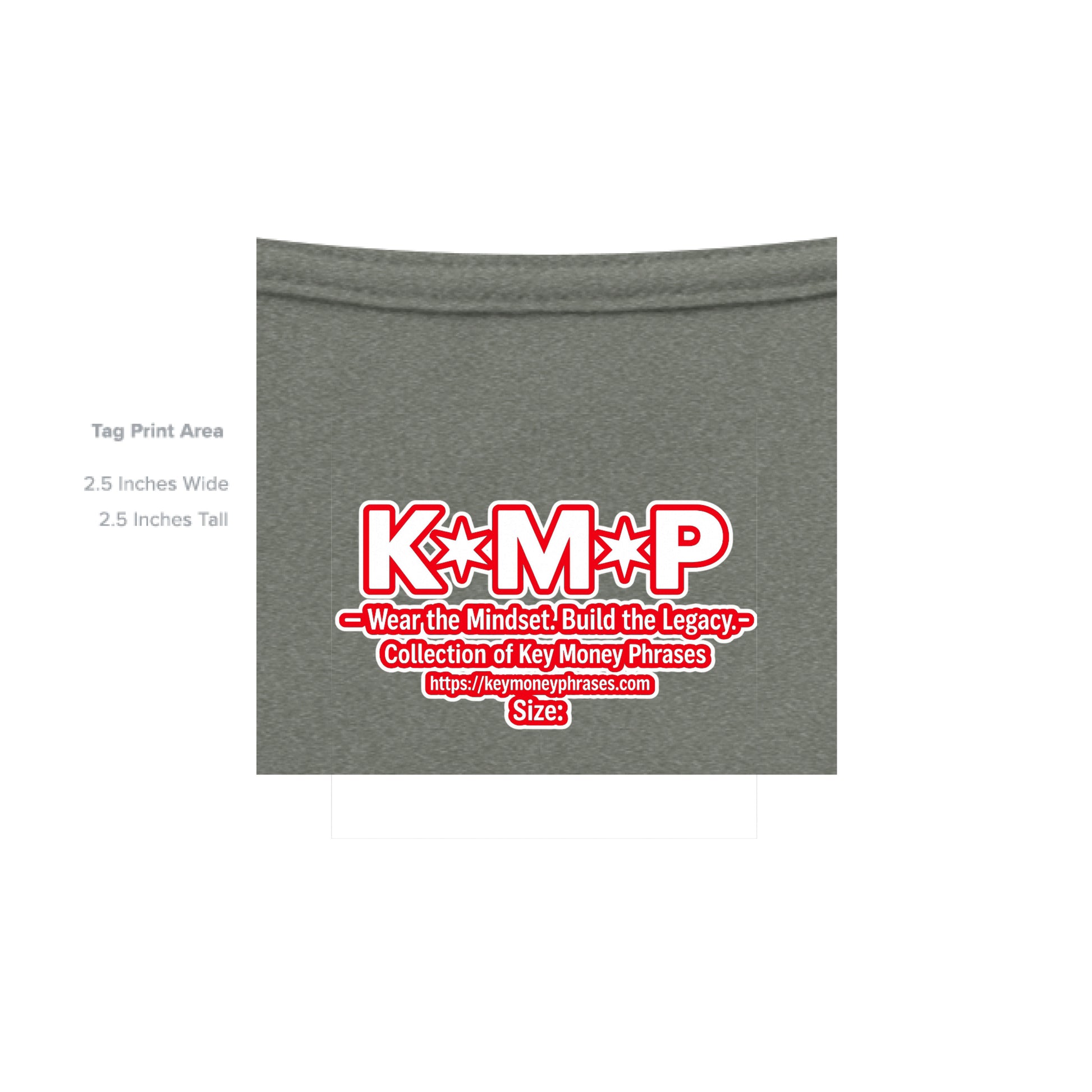 HEATHER MILITARY GREEN - INSIDE_TAG_LINE