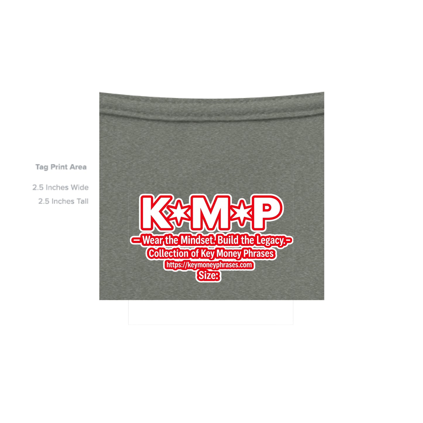HEATHER MILITARY GREEN - INSIDE_TAG_LINE