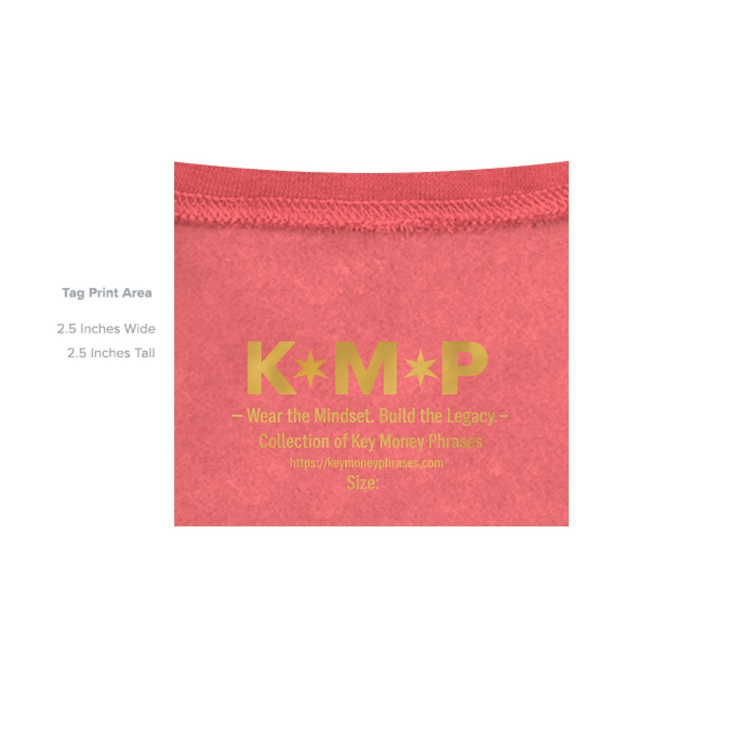 Retro Heather Coral - INSIDE_TAG_LINE