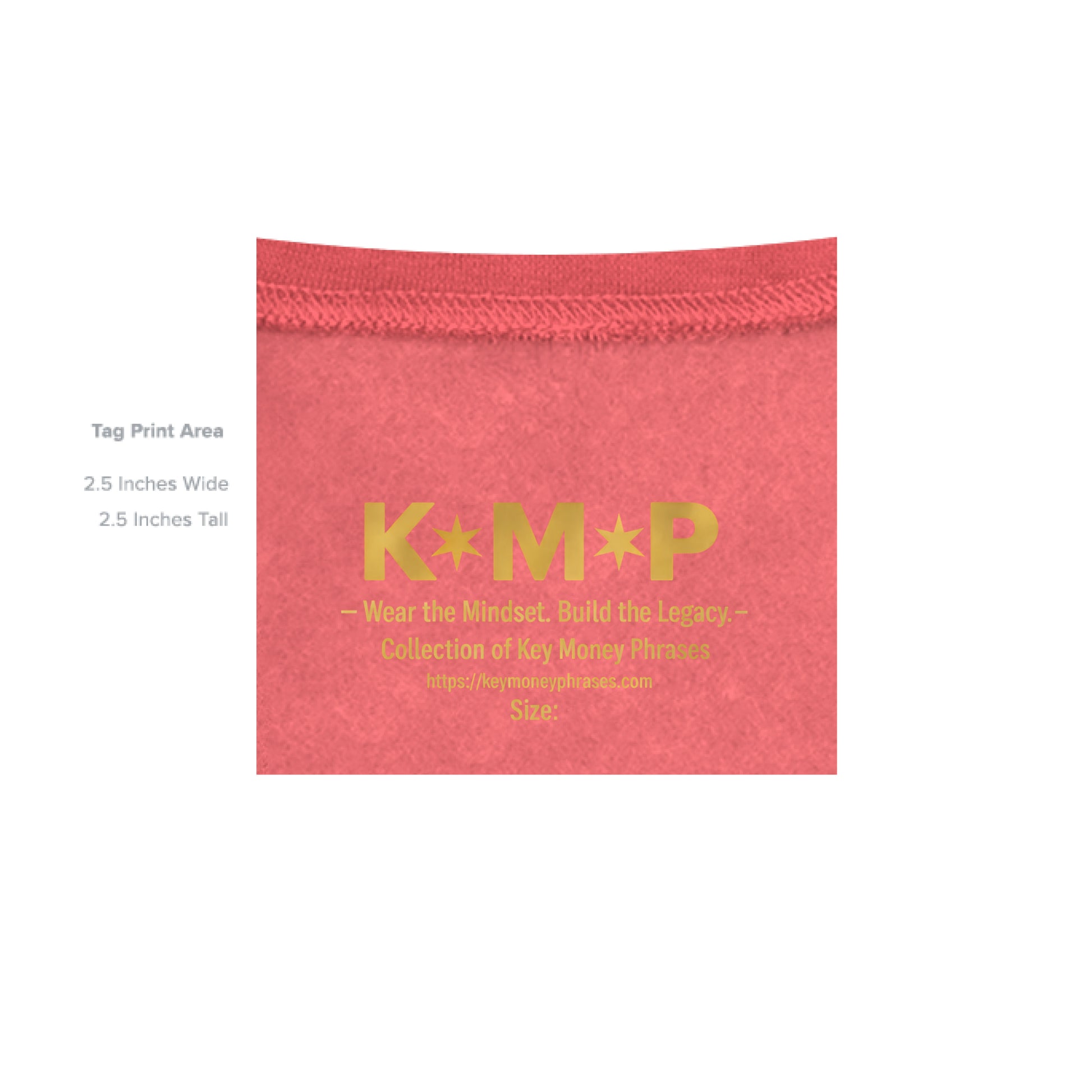 Retro Heather Coral - INSIDE_TAG_LINE