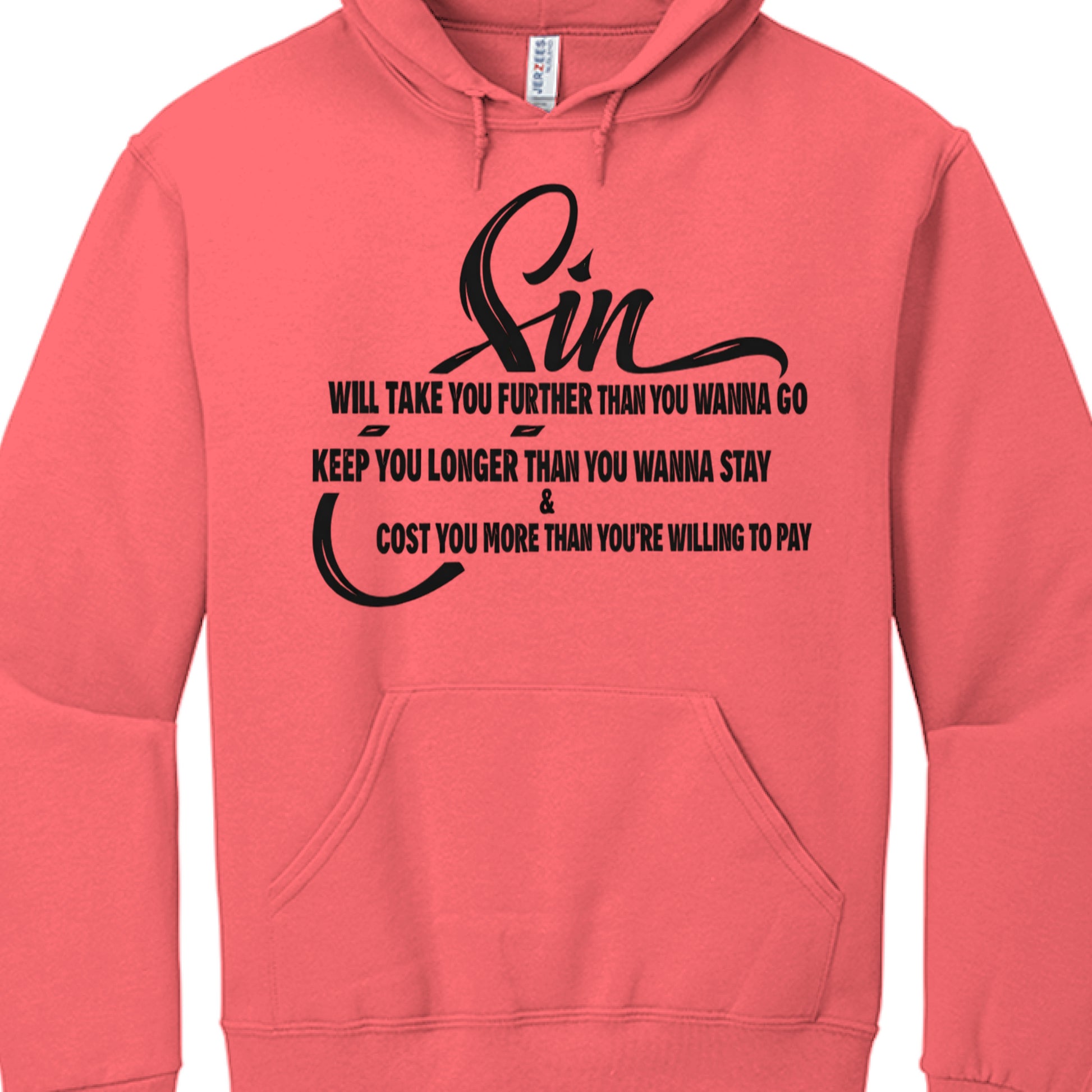 Retro Heather Coral - FRONT