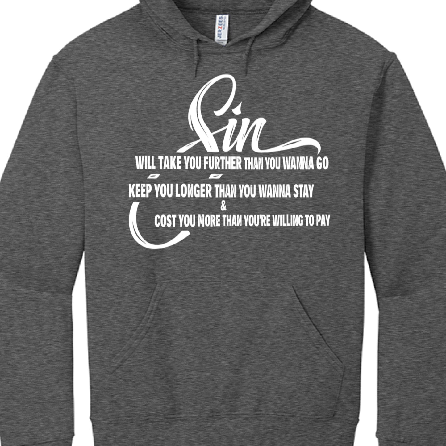 BLACK HEATHER - FRONT