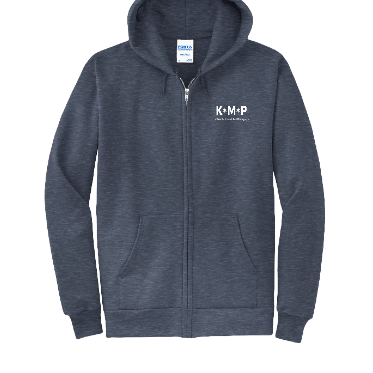 Heather Navy - FRONT